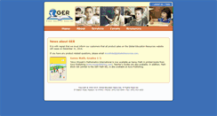 Desktop Screenshot of globaledresources.com